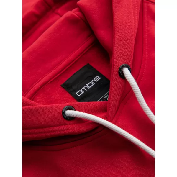  Pánská mikina OMBRE B1714 RED 