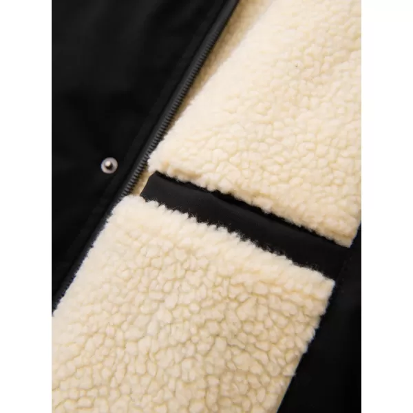  Pánský kabát OMBRE OM-JAPJ-0316 BLACK 