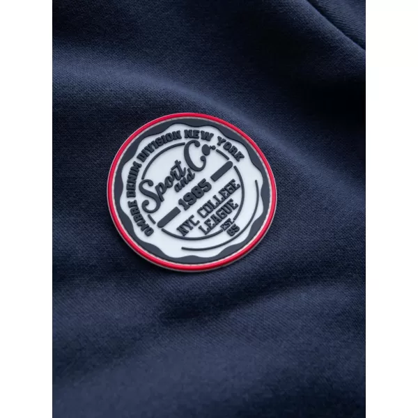  Pánská mikina OMBRE B1713 NAVY BLUE 