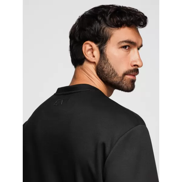  Pánská mikina OMBRE OM-SNBC-0199 BLACK 