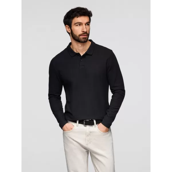  Pánské triko OMBRE OM-POBL-0162 BLACK 