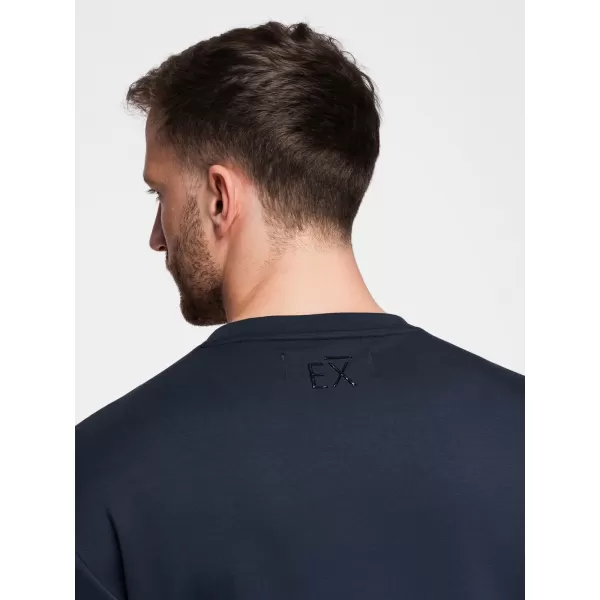  Pánská mikina OMBRE OM-SNBC-0199 DARK BLUE 