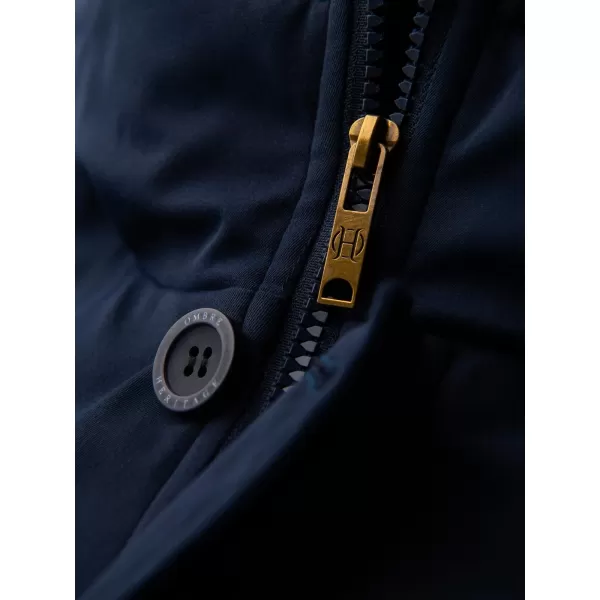  Pánská parka OMBRE OM-JAPJ-0287 NAVY BLUE 