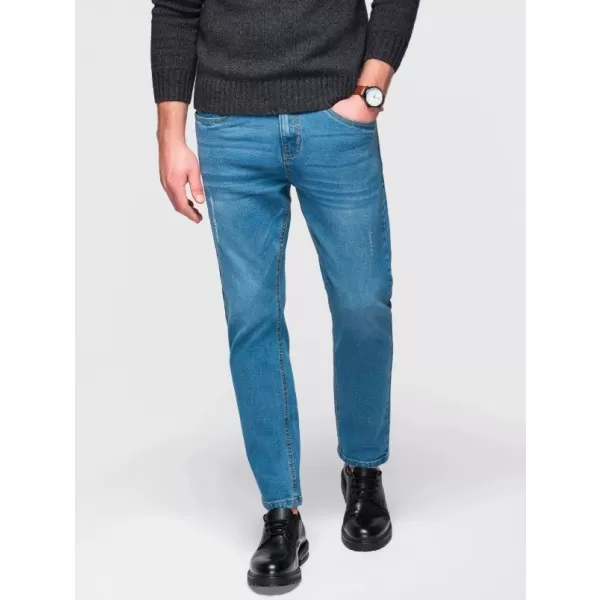  Pánské kalhoty OMBRE OM-PADP-0241 BLUE 