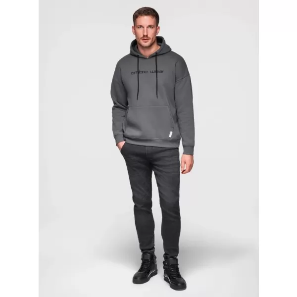  Pánské kalhoty OMBRE OM-PADJ-0242 BLACK 