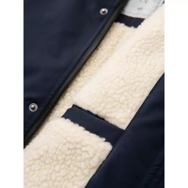  Pánský kabát OMBRE OM-JAPJ-0316 NAVY BLUE 