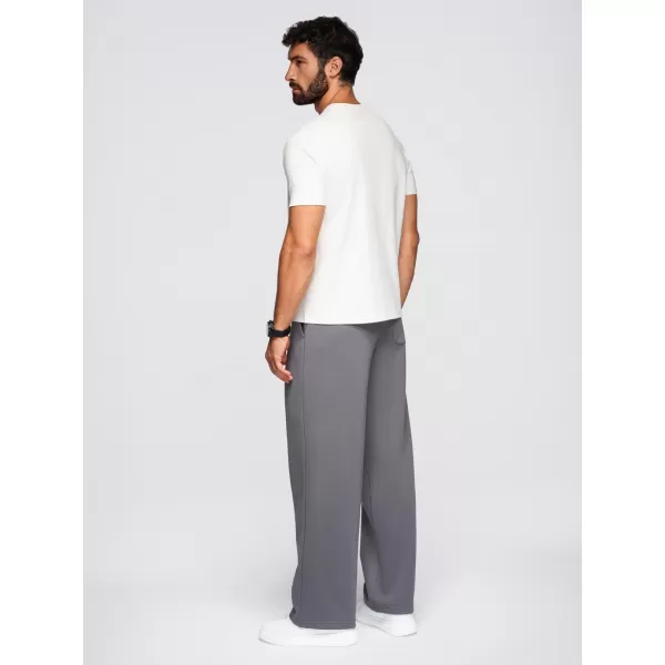  Pánské triko OMBRE OM-TSCT-0240 OFF-WHITE 