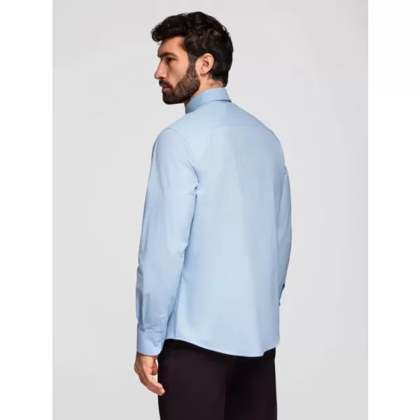  Pánská košile OMBRE K699 BLUE 