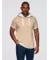 Pánské triko OMBRE OM-TSCT-0256 BEIGE
