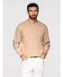 Pánská mikina OMBRE OM-SNBC-0199 BEIGE