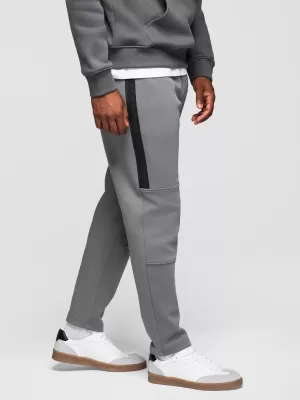 Pánské tepláky OMBRE OM-PASK-0281 GREY