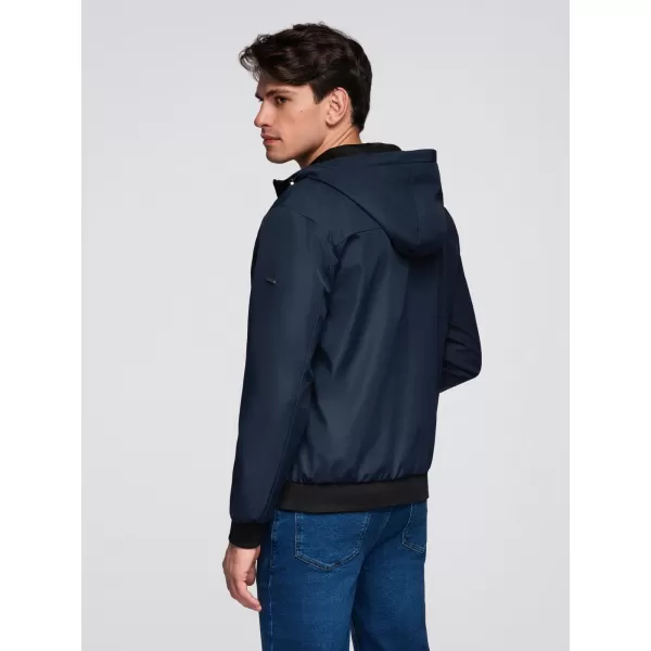  Pánská bunda OMBRE C640 NAVY BLUE 