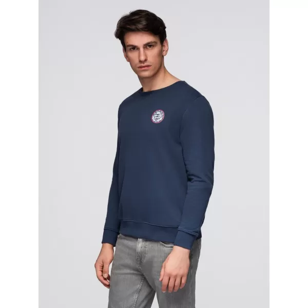  Pánská mikina OMBRE B1713 NAVY BLUE 