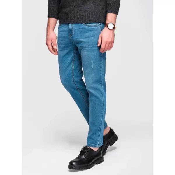  Pánské kalhoty OMBRE OM-PADP-0241 BLUE 