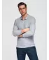 Pánské triko OMBRE OM-POBL-0162 GREY MELANGE
