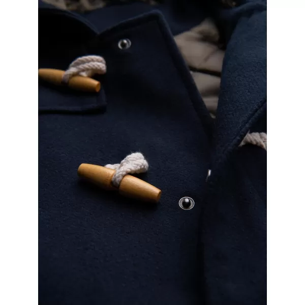  Pánský kabát OMBRE OM-COWC-0131 NAVY BLUE 