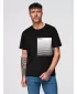 Pánské triko OMBRE OM-TSPT-0246 BLACK