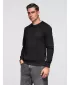 Pánská mikina OMBRE B1711 BLACK