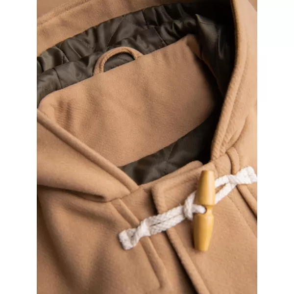  Pánský kabát OMBRE OM-COWC-0131 LIGHT BROWN 