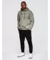 Pánská mikina OMBRE OM-SSNZ-0241 KHAKI