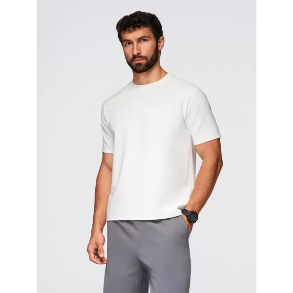  Pánské triko OMBRE OM-TSCT-0240 OFF-WHITE 