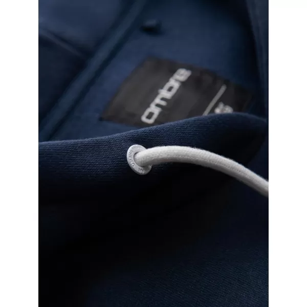  Pánská mikina OMBRE OM-SSNZ-0250 NAVY BLUE 