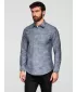 Pánská košile OMBRE K701 GREY