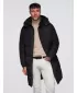 Pánský kabát OMBRE OM-JALJ-0309 BLACK