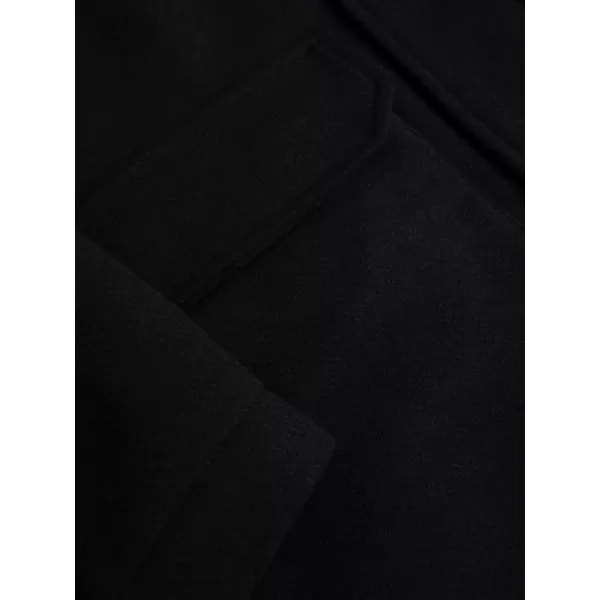  Pánský kabát OMBRE OM-COWC-0132 BLACK 