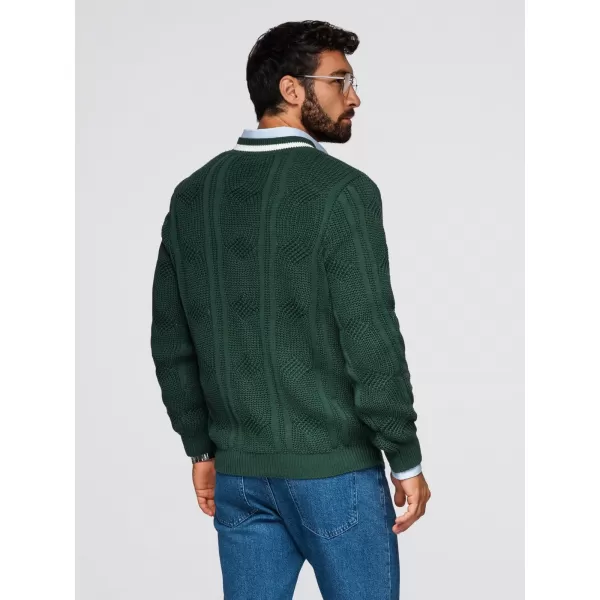  Pánský svetr OMBRE OM-SWSW-0151 GREEN 