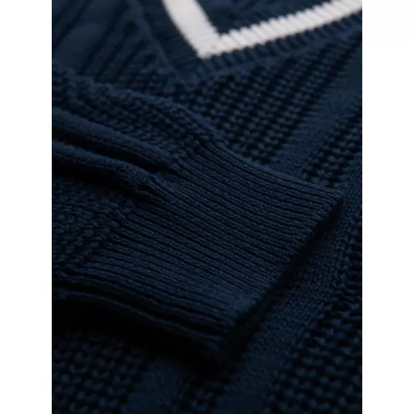  Pánský svetr OMBRE OM-SWSW-0151 NAVY BLUE 
