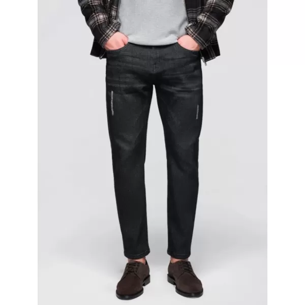  Pánské kalhoty OMBRE OM-PADP-0241 BLACK 