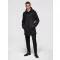 Pánský kabát OMBRE OM-COLC-0144 BLACK