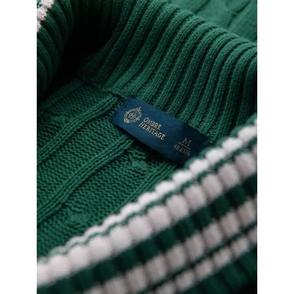  Pánský kardigan OMBRE OM-SWCD-0152 GREEN 