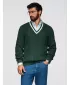 Pánský svetr OMBRE OM-SWSW-0151 GREEN