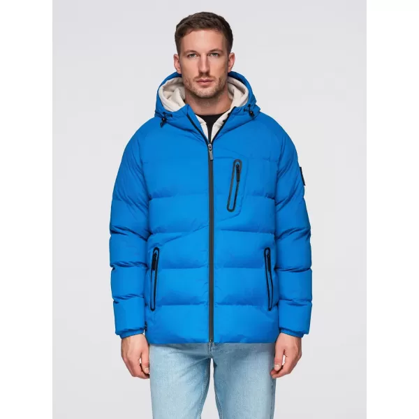  Pánská bunda OMBRE OM-JAHP-0302 BLUE 