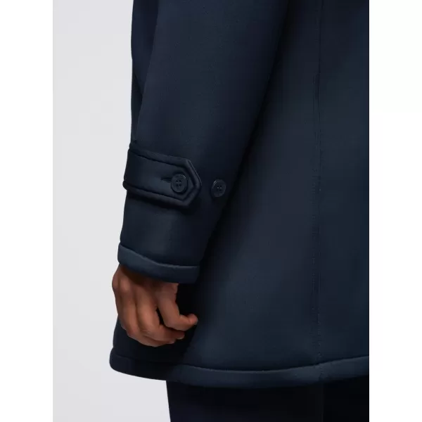  Pánský kabát OMBRE OM-COLC-0144 NAVY BLUE 
