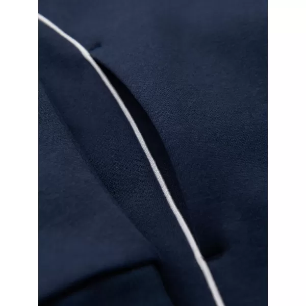  Pánská mikina OMBRE OM-SSNZ-0250 NAVY BLUE 