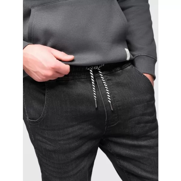  Pánské kalhoty OMBRE OM-PADJ-0242 BLACK 