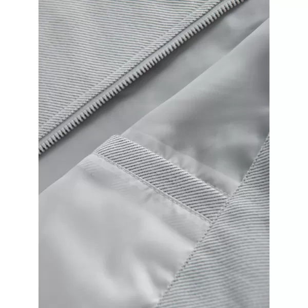  Pánská bunda OMBRE OM-JANP-0159 LIGHT GREY 