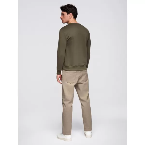  Pánská mikina OMBRE B1711 DARK OLIVE 