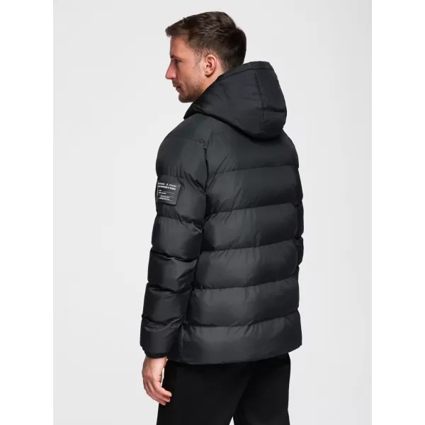  Pánská bunda OMBRE OM-JAHP-0302 BLACK 