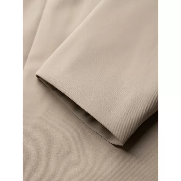  Pánský kabát OMBRE OM-COLC-0139 BEIGE 