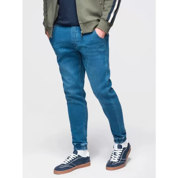  Pánské kalhoty OMBRE OM-PADJ-0242 BLUE 