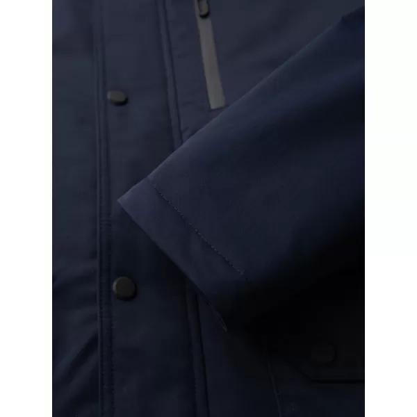  Pánský kabát OMBRE OM-JAPJ-0316 NAVY BLUE 