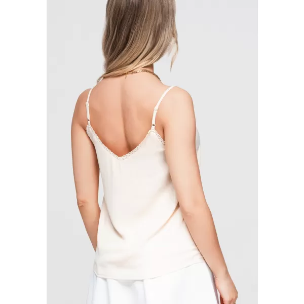  Dámské tílko OMBRE OW-TS-E0057 BEIGE 