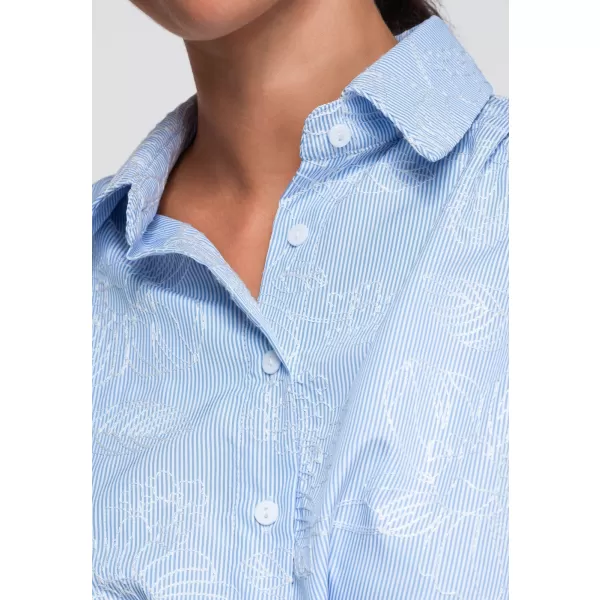  Dámská košile OMBRE OW-SH-E0057 BLUE 