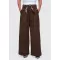 Dámské kalhoty OMBRE OW-PA-E0020 BROWN