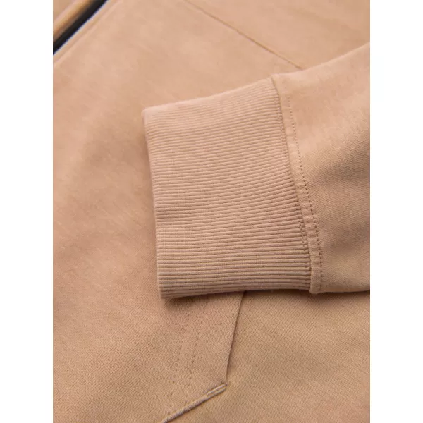  Pánská mikina OMBRE OM-SSZP-0256 SAND 