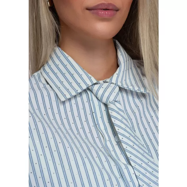  Dámská košile OMBRE OW-SH-E0069 BLUE 